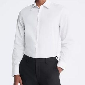 Calvin Klein Steel+ Slim Fit- Hereingbone